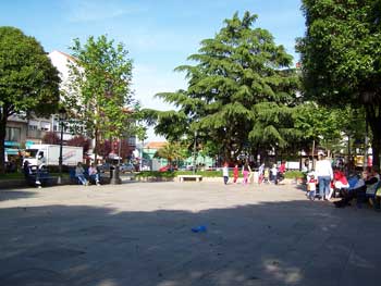 Melide plaza